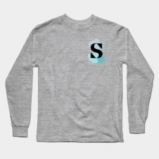 S Letter Abstract Long Sleeve T-Shirt